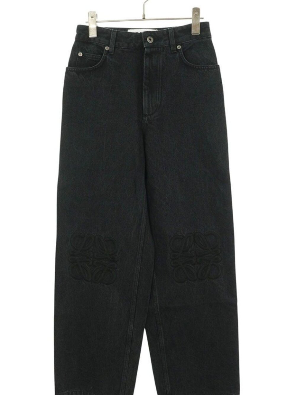 Loewe Anagram Embroidery Denim Pants 32